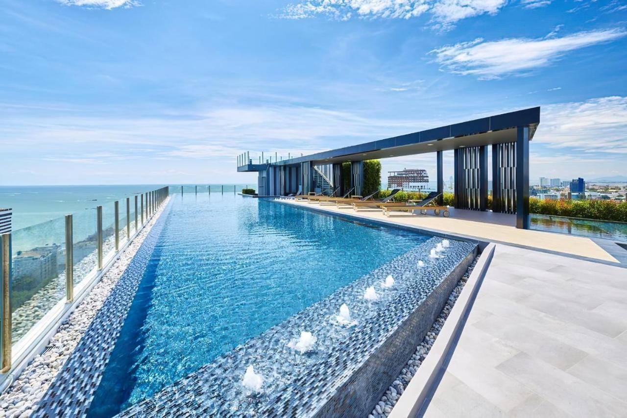 Great Location With Infinity Pool -Central Pattaya Daire Dış mekan fotoğraf