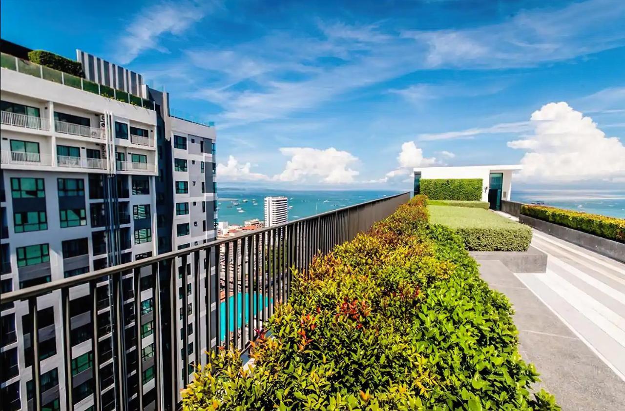 Great Location With Infinity Pool -Central Pattaya Daire Dış mekan fotoğraf