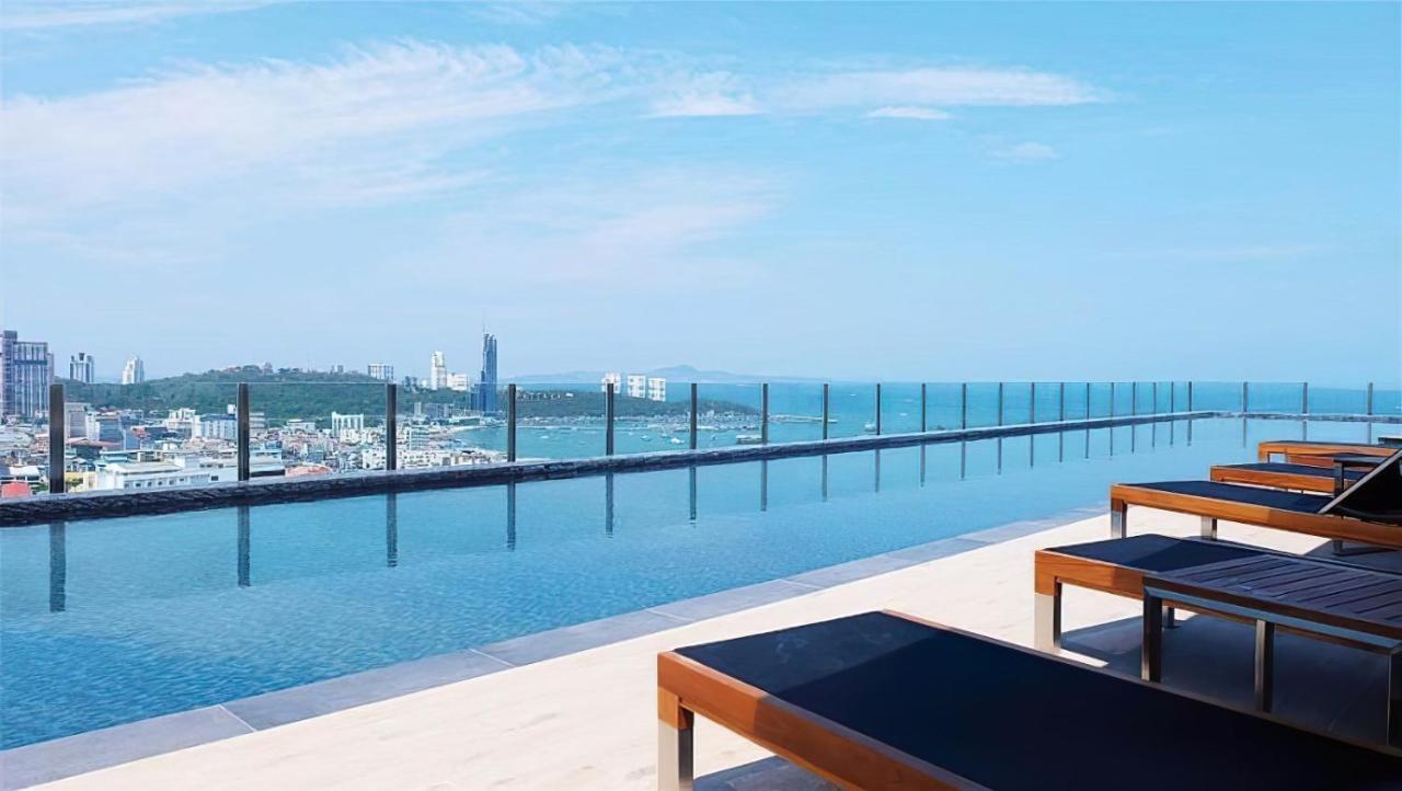 Great Location With Infinity Pool -Central Pattaya Daire Dış mekan fotoğraf