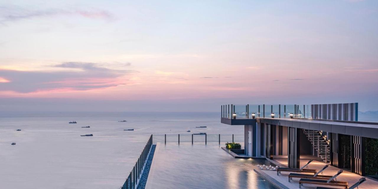 Great Location With Infinity Pool -Central Pattaya Daire Dış mekan fotoğraf