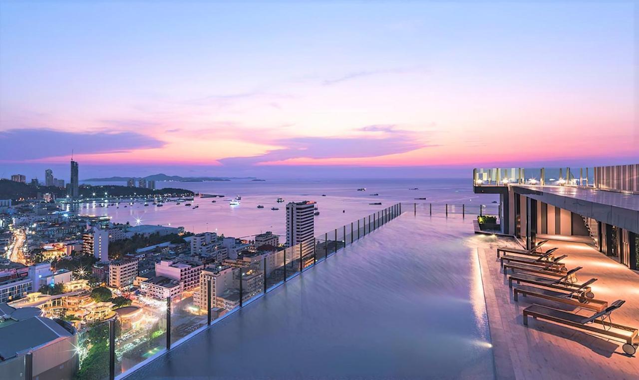 Great Location With Infinity Pool -Central Pattaya Daire Dış mekan fotoğraf