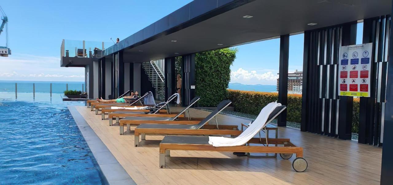 Great Location With Infinity Pool -Central Pattaya Daire Dış mekan fotoğraf