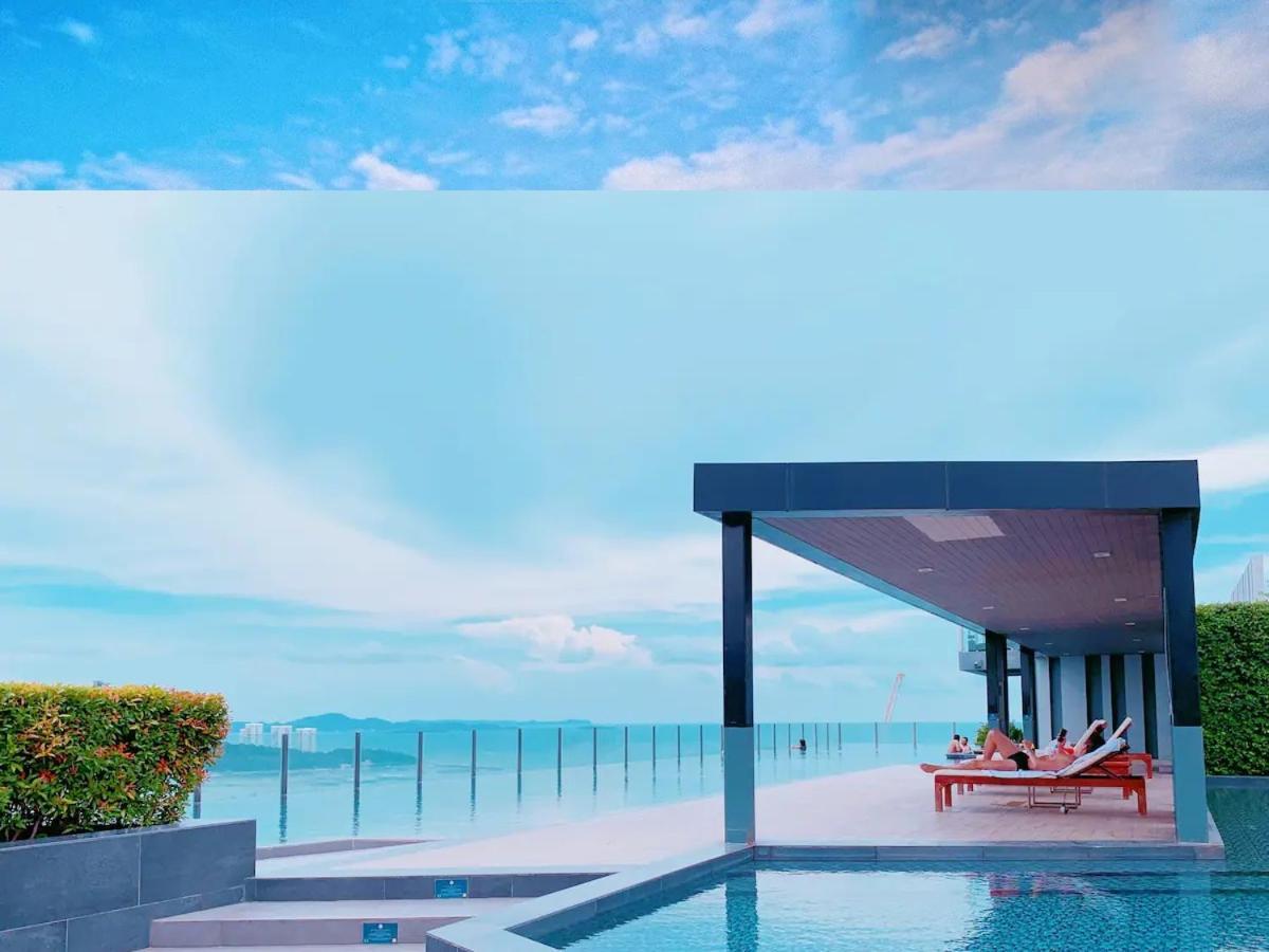 Great Location With Infinity Pool -Central Pattaya Daire Dış mekan fotoğraf